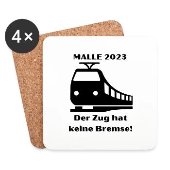 Auf nach Mallorca! Für Malle Fans - Partydesign! - Untersetzer (4er-Set) - Weiß - Vorne