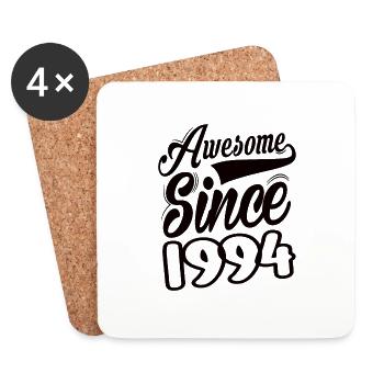 Awesome Since 1994 - Coasters (set of 4) - white - Front