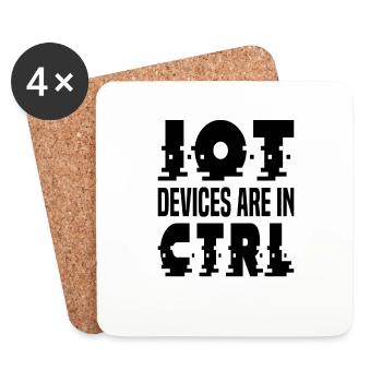 Internet Of Things IOT Programmer Admin IT - Coasters (set of 4) - white - Front