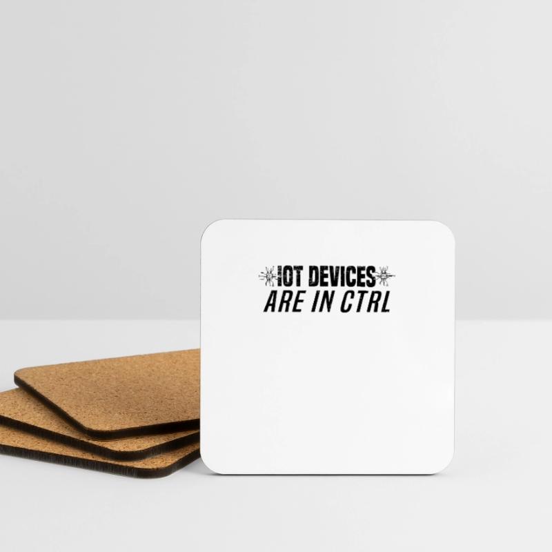 Internet Des Objets IOT Programmeur Admin IT Dessous de verre (lot de 4)