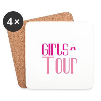 Barcelona Girls Tour - Dessous de verre (lot de 4) - blanc - Devant