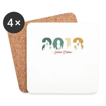 Édition limitée 2013 - Dessous de verre (lot de 4) - blanc - Devant