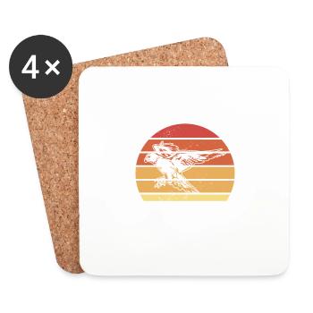 I'm The Crazy Rehab Nurse They Warned You About RN - Coasters (set of 4) - white - Front