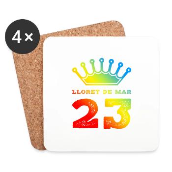 Lloret De Mar 23 Jersey 2023 - Coasters (set of 4) - white - Front