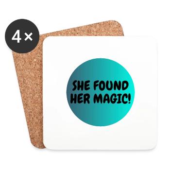 MAGIC 1 - Untersetzer (4er-Set) - Weiß - Vorne