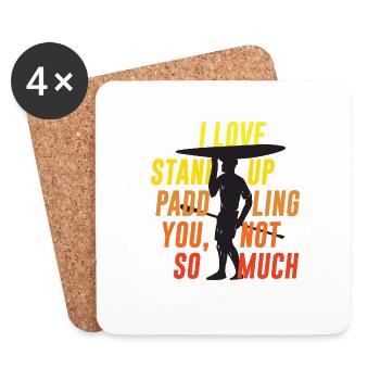 SOUPER - Dessous de verre (lot de 4) - blanc - Devant