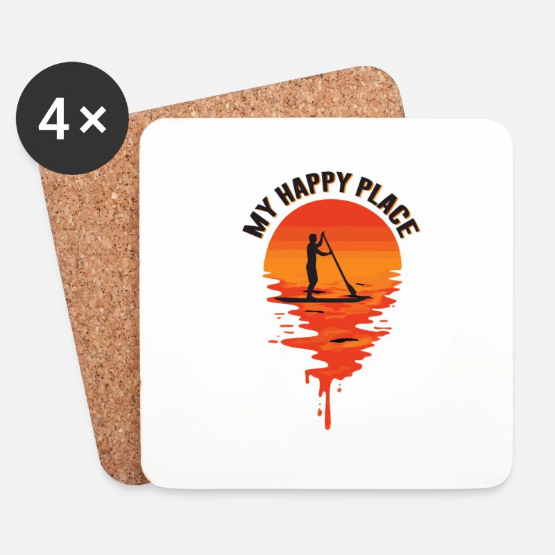 SUP - Untersetzer (4er-Set) - Weiß