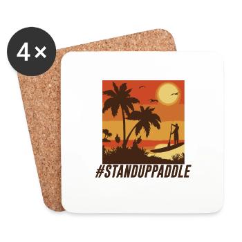 SUP - Untersetzer (4er-Set) - Weiß - Vorne