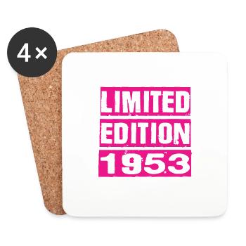 Édition limitée 1953 - Dessous de verre (lot de 4) - blanc - Devant