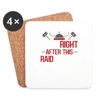 Bien sûr juste après ce raid pour Gamer Gaming - Dessous de verre (lot de 4) - blanc - Devant