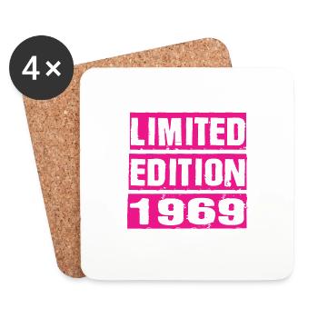 Édition limitée 1969 - Dessous de verre (lot de 4) - blanc - Devant