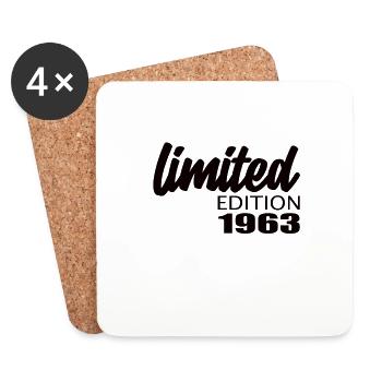 Édition limitée 1963 - Dessous de verre (lot de 4) - blanc - Devant