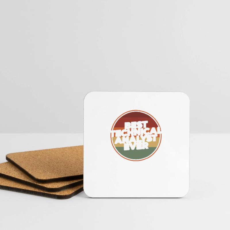 This Technical Analyst Needs Wine Coasters (set of 4)