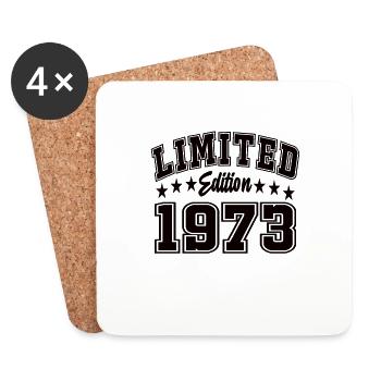 Limited Edition 1973 - Untersetzer (4er-Set) - Weiß - Vorne