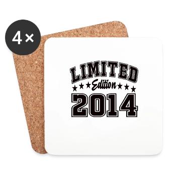 Limited Edition 2014 - Untersetzer (4er-Set) - Weiß - Vorne