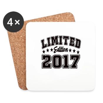 Limited Edition 2017 - Untersetzer (4er-Set) - Weiß - Vorne