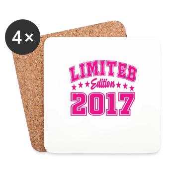 Édition limitée 2017 - Dessous de verre (lot de 4) - blanc - Devant