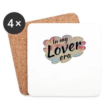 CLOUD HEART IN MY LOVER ERA - Coasters (set of 4) - white - Front