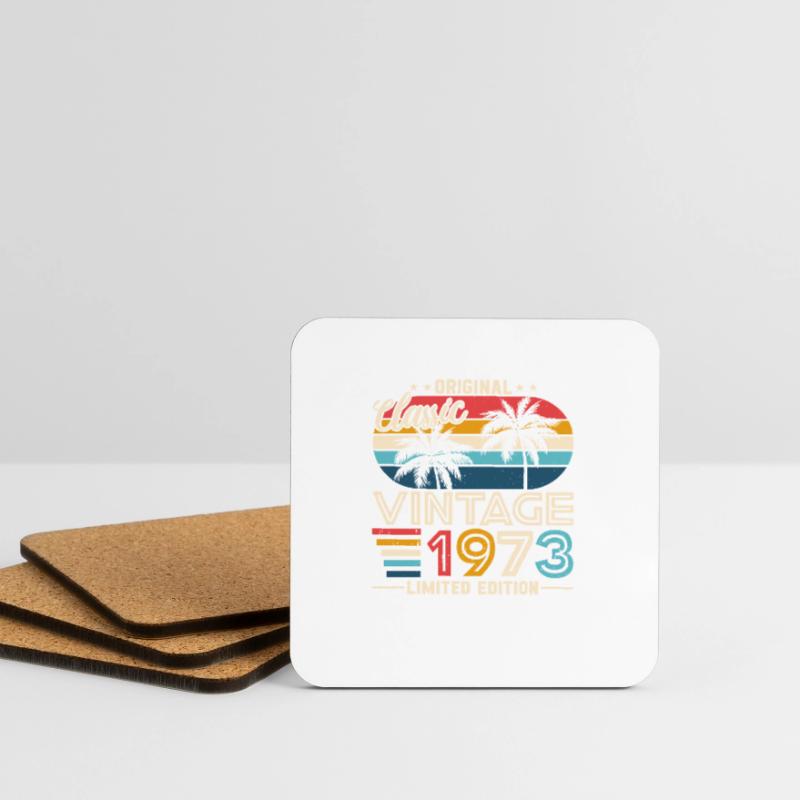 1973 Jubilee - Timeless elegance Coasters (set of 4)