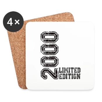 Limited Edition 2000 - Untersetzer (4er-Set) - Weiß - Vorne
