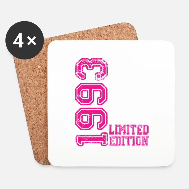 Limited Edition 1993 - Untersetzer (4er-Set) - Weiß