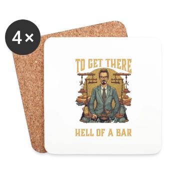 If It Takes 3 Years To Get There 18 - Coasters (set of 4) - white - Front