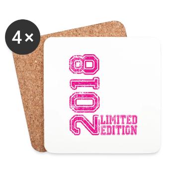Édition limitée 2018 - Dessous de verre (lot de 4) - blanc - Devant