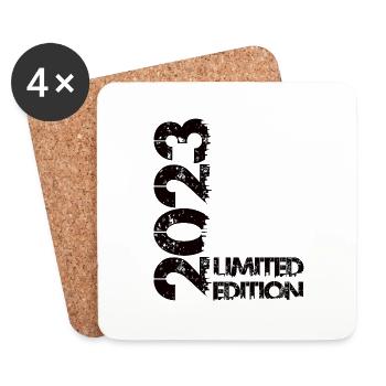 Limited Edition 2023 - Untersetzer (4er-Set) - Weiß - Vorne