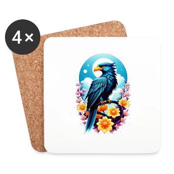 Eagle - Emblem of the USA - Coasters (set of 4) - white - Front