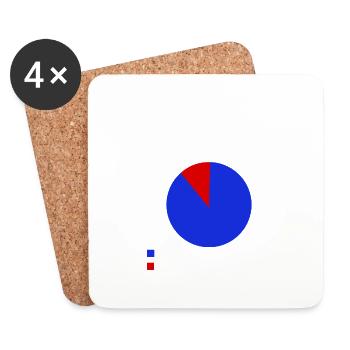 Will I play video games today? - Coasters (set of 4) - white - Front