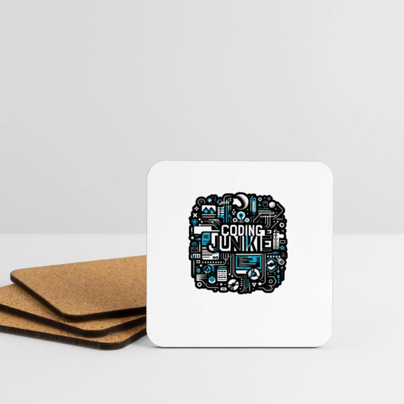 Coding Junkie 16 Coasters (set of 4)