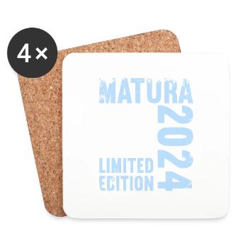 Matura Jeunes Filles Femmes et Hommes Matura 2024 - Dessous de verre (lot de 4) - blanc - Devant