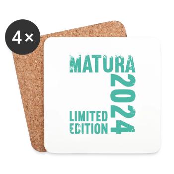 Matura Jeunes Filles Femmes et Hommes Matura 2024 - Dessous de verre (lot de 4) - blanc - Devant