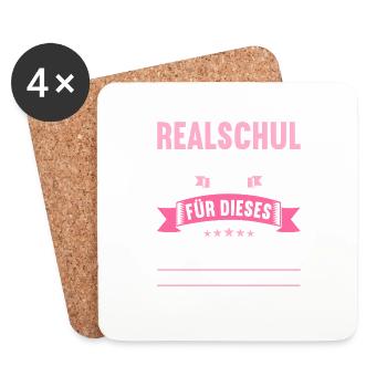 Secondary School Young Girls Secondary School 2024 - Coasters (set of 4) - white - Front