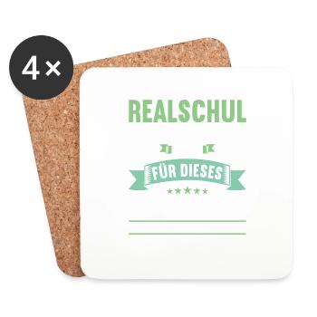 Secondary School Young Girls Secondary School 2024 - Coasters (set of 4) - white - Front