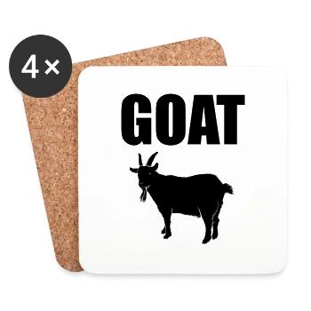 Greatest of all Time - Coasters (set of 4) - white - Front