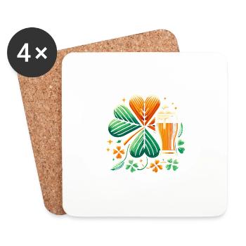 You Look Like I Need A Drink Irish St Patricks Day - Coasters (set of 4) - white - Front