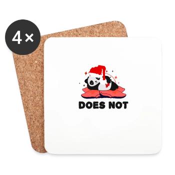 I don't like Christmas - Coasters (set of 4) - white - Front