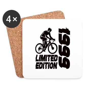Limited Edition 1999 Limited Edition Fahrrad - Untersetzer (4er-Set) - Weiß - Vorne