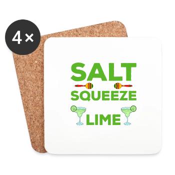 Cinco de Mayo - Coasters (set of 4) - white - Front