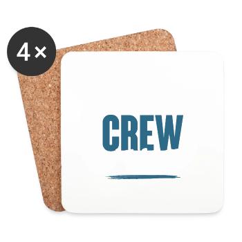 Skater Crew - Coasters (set of 4) - white - Front