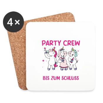 Malle Girls Tour We Escalate - Coasters (set of 4) - white - Front