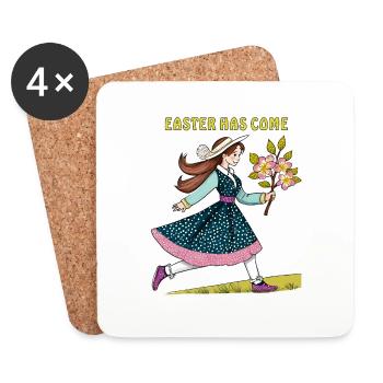 KIND EASTER HAS COME - Untersetzer (4er-Set) - Weiß - Vorne