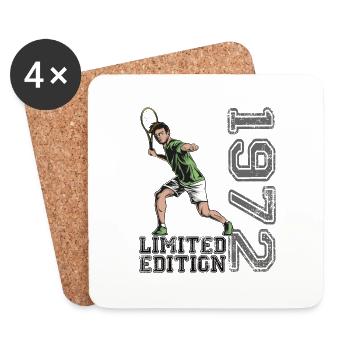 Édition limitée 1972 Édition limitée Tennis - Dessous de verre (lot de 4) - blanc - Devant