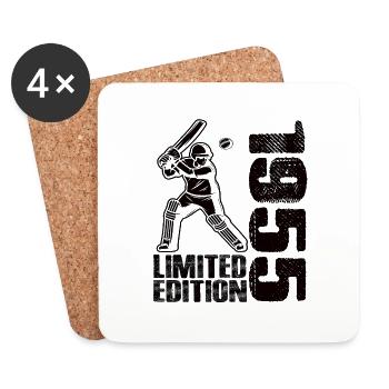 Édition limitée 1955 Édition limitée Cricket - Dessous de verre (lot de 4) - blanc - Devant