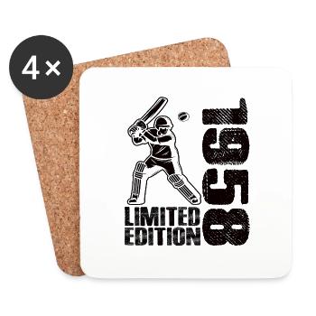 Limited Edition 1958 Limited Edition Cricket - Untersetzer (4er-Set) - Weiß - Vorne