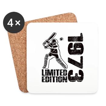 Édition limitée 1973 Édition limitée Cricket - Dessous de verre (lot de 4) - blanc - Devant