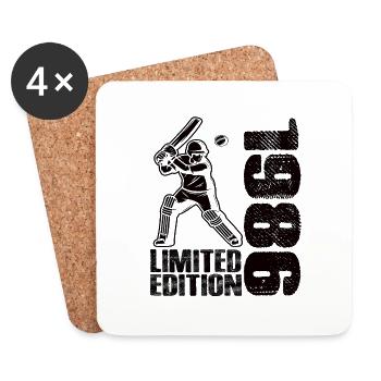 Limited Edition 1986 Limited Edition Cricket - Untersetzer (4er-Set) - Weiß - Vorne