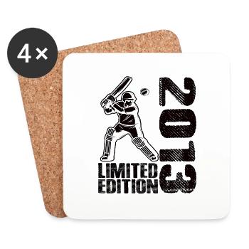 Édition limitée 2013 Édition limitée Cricket - Dessous de verre (lot de 4) - blanc - Devant