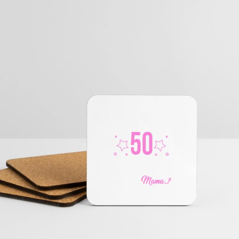 Finally 50 I can do everything I know everything Coasters (set of 4)